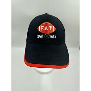 Nike Idaho State Bengals Football Alumni Team Adjustable Hat Cap - Black Orange